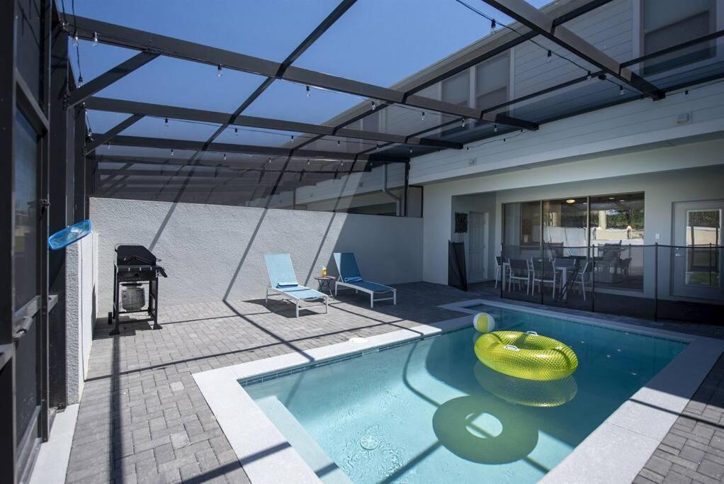 Amazing 5 Bedrooms Home With Pool/Bbq Near Disney 基西米 外观 照片